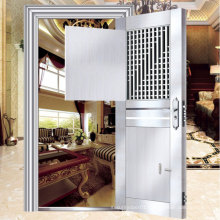 Factory Custom Door, A Door Within A Door, Stainless Steel Entry Door